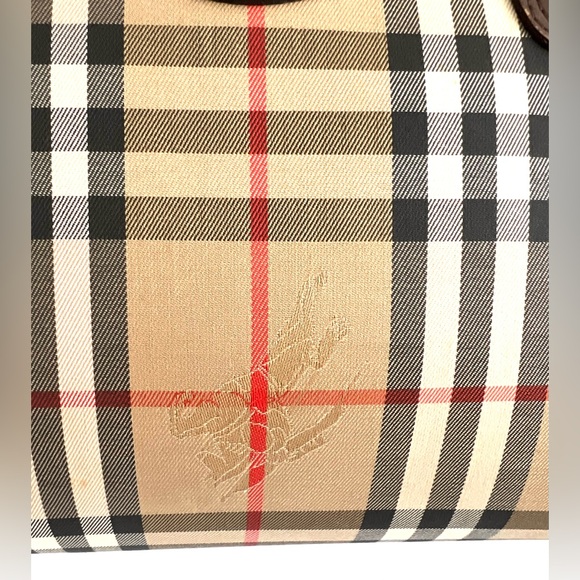 Burberrys' Vintage Nova Check Boston Bag